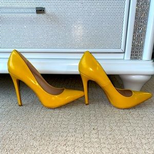 Yellow Pumps